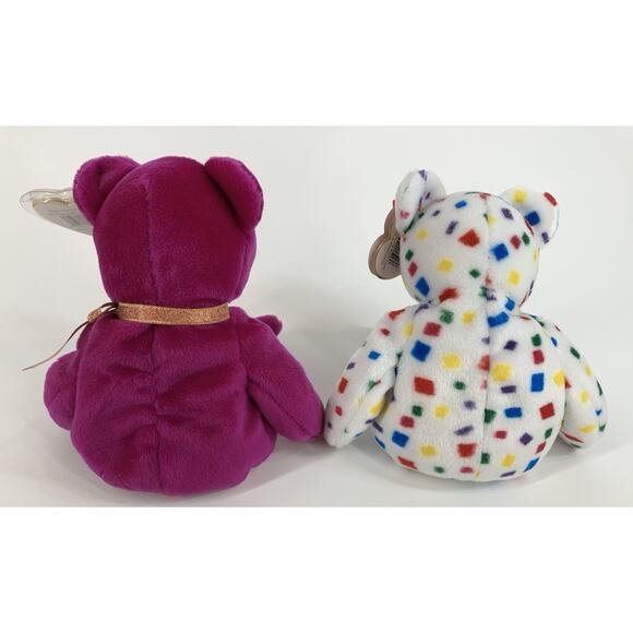 Ty Beanie Babies Bundle (2pcs) Millennium And Ty 2K Bears - Picture 4 of 16